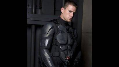 Channing Tatum como Duke, el héroe de la película G. I. Joe.