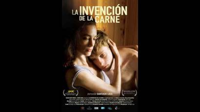 Cartel del filme argentino La invención de la carne