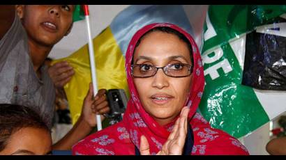Activista saharaui, Aminatu Haidar