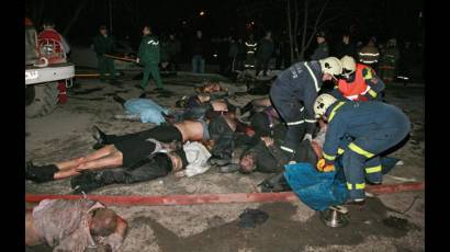 Casi 140 muertos tras incendio en Rusia