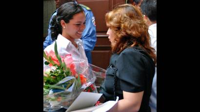 Lisandra Montero, delegada directa al IX Congreso de la Unión de Jóvenes Comunistas