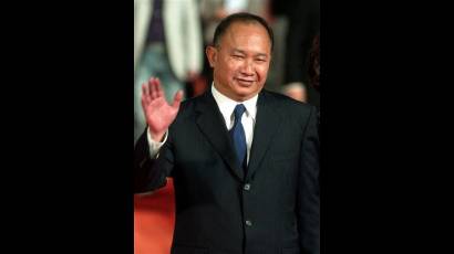 Conceden premio «León de Oro» a cineasta chino John Woo