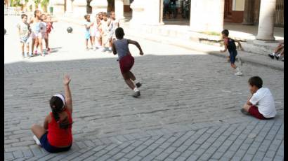 Los niños, cantera del deporte cubano