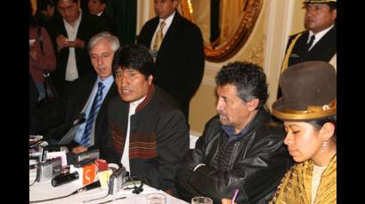 El mejor año del gobierno boliviano