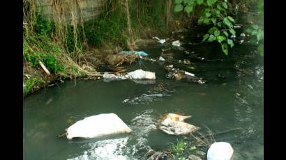 Arroyo de aguas negras