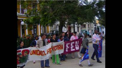 Caravana de la Victoria por Ciego de Ávila