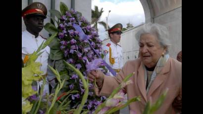 Recuerdan a Celia Sánchez Manduley