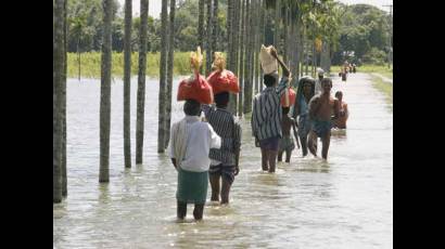 Graves consecuencias provocan las inundaciones en Bolivia 