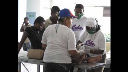 Los cubanos salvan cientos de vidas en Haití