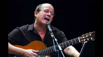 Cantautor cubano Silvio Rodríguez 