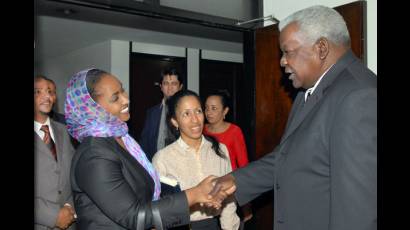 Recibe Lazo a Ministra de Djibouti
