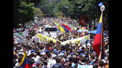 Venezolanos celebran derrocamiento de la dictadura de 1958