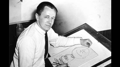 Caricaturista norteamericano Charles Schulz