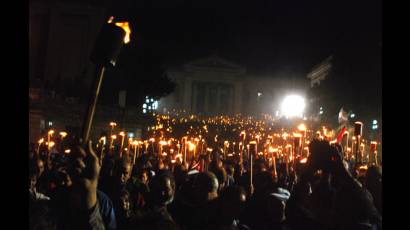 Marcha de las anotorchas