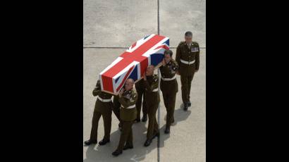 Muertos británicos en Afganistán