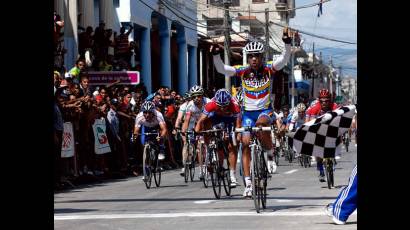 Venezuela marcó la tarjeta en esta jornada de la Vuelta Ciclística a Cuba