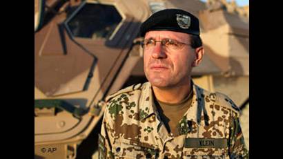 Coronel alemán admite culpa del bombardeo aéreo en Afganistán