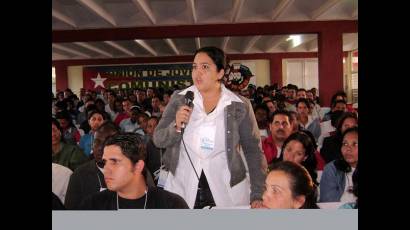 Asamblea de balance de UJC en la Isla de la Juventud