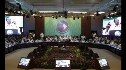 Inauguración de la Cumbre de líderes de América Latina en Cancún