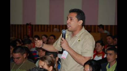 Asambleas provinciales de la UJC