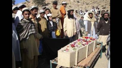 Territorio paquistaní bombardeado