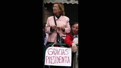 Despiden a Bachelet