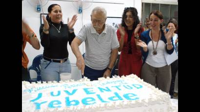 Aniversario 45 de Juventud Rebelde