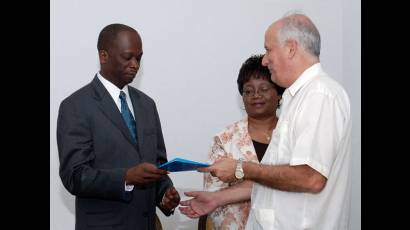 Donación de Namibia para Haití