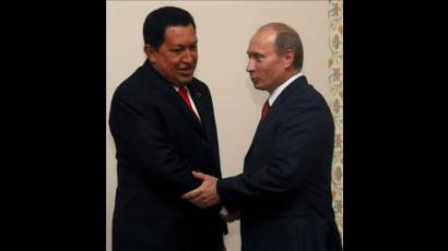 Chavez y Putin