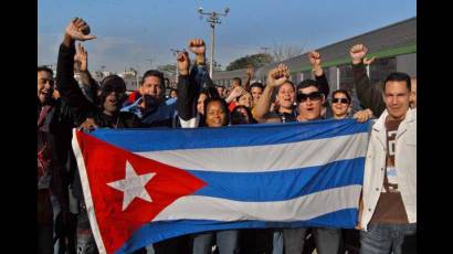 Los delegados llegan a Ciudad de la Habana