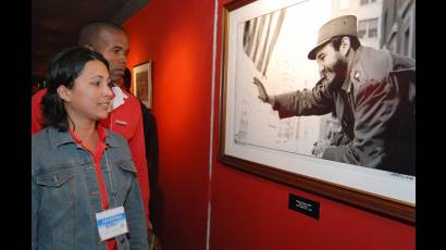 Exposición en el Pabellón Cuba