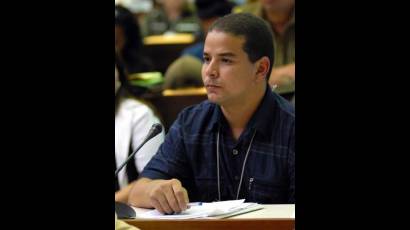 Yoerky Sánchez, director de la revista Alma Máter