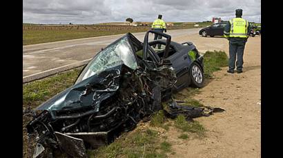 Mueren 43 personas en carreteras españolas durante Semana Santa