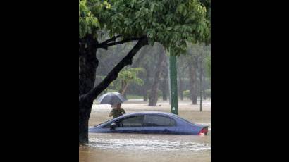 Aguacero de proporciones diluvianas en Río de Janeiro