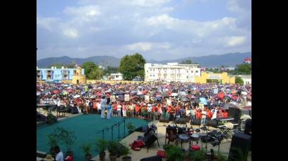 Concierto por la Patria en Santiago de Cuba