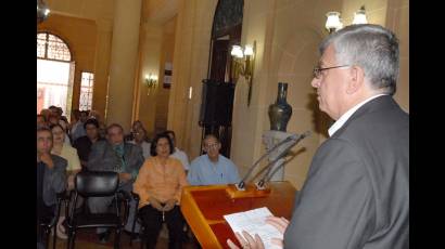 Acto celebrado en la Casa de la Amistad