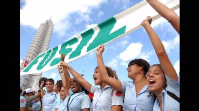 La FEEM en el desfile del Primero de Mayo