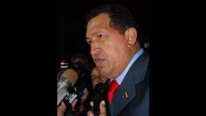 Presidente de Venezuela Hugo Rafael Chávez Frías  