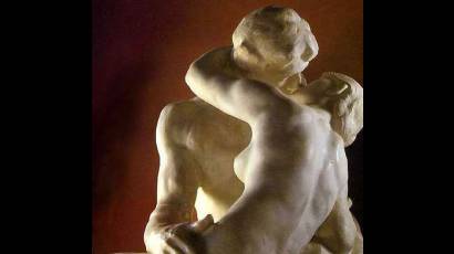 El beso, de Rodin