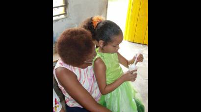 Dayana: niña cubana que custodia el futuro