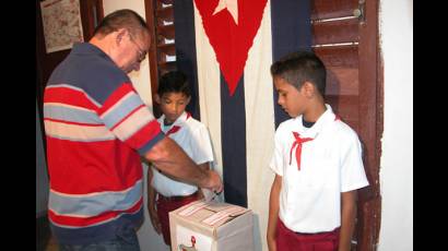 Votaciones del proceso electoral en Santiago de Cuba