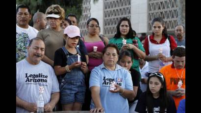 Manifestaciones pacíficas en Arizona