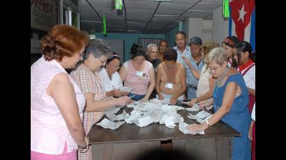 Elecciones en Cuba