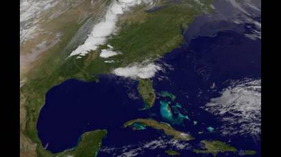 Mapa satelital de Cuba