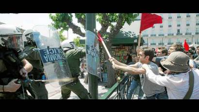 Huelga general en Grecia