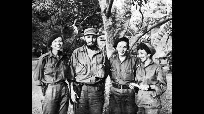  Vilma, Fidel, Raúl y Celia