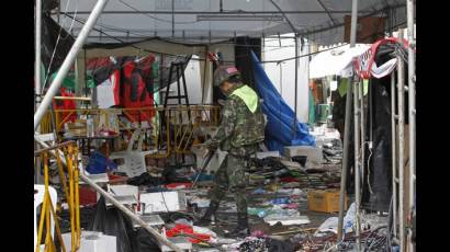 Campamento de los Camisas Rojas