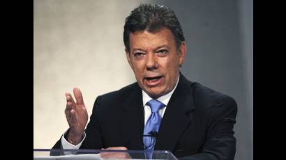 Ex ministro de Defensa, Juan Manuel Santos