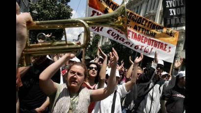 Las protestas en Grecia no han cesado