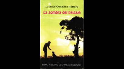 Carátula del excelente libro de 11 cuentos, La sombra del paisaje